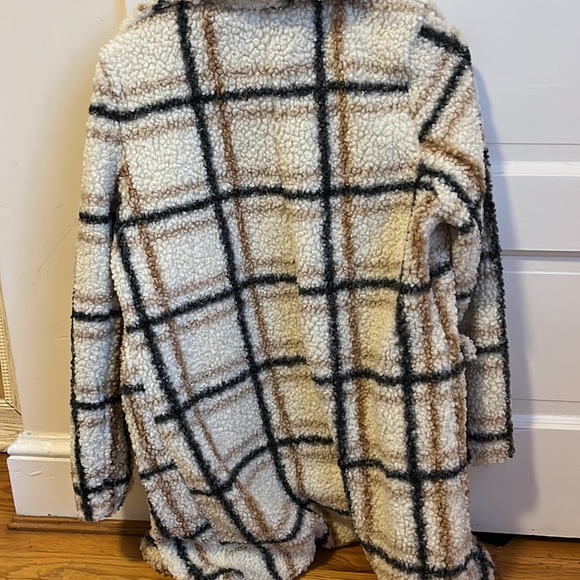 White Blue and Brown Jacket - Picture 2 of 2